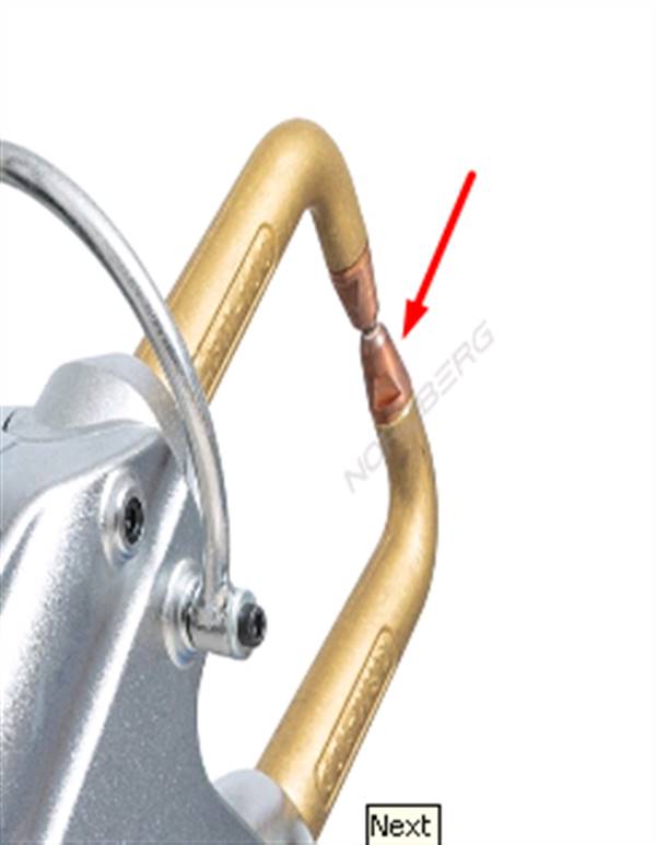 Наконечник клещей (2 шт/компл) для WS10 NORDBERG WS10#WELD-TIP