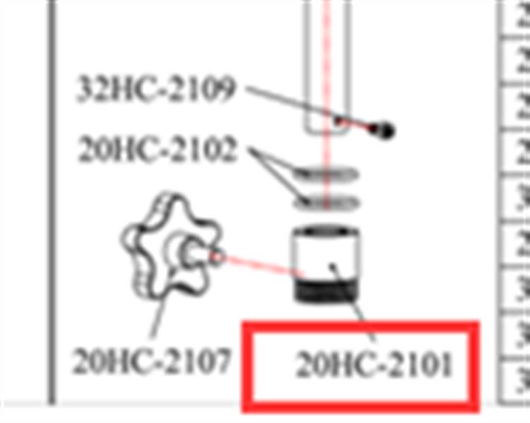 Направляющая для 2379-C NORDBERG 2379-C#FIX-SEAT